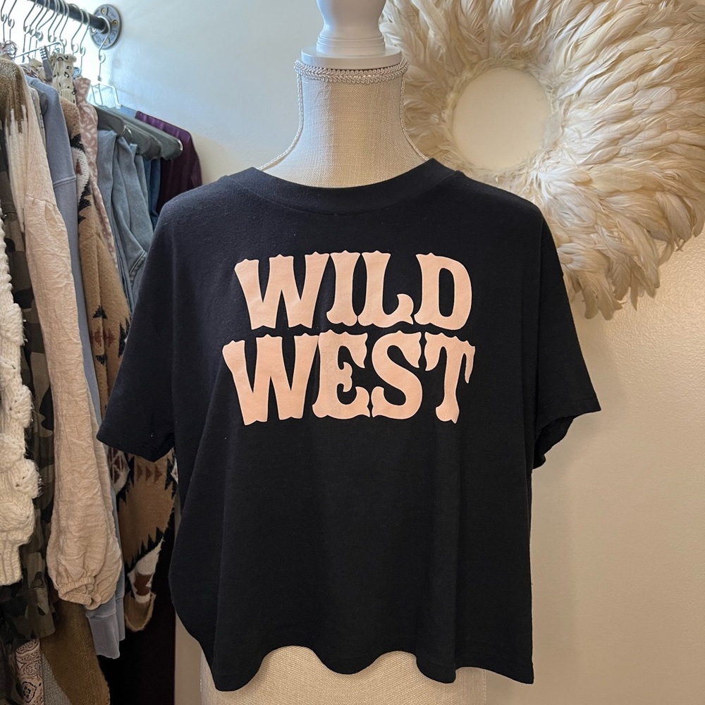 Wild West Cropped Tee